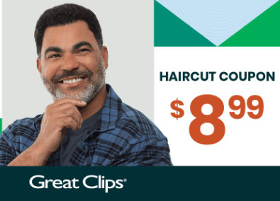 $8.99 Haircut Coupon For Great Clips 